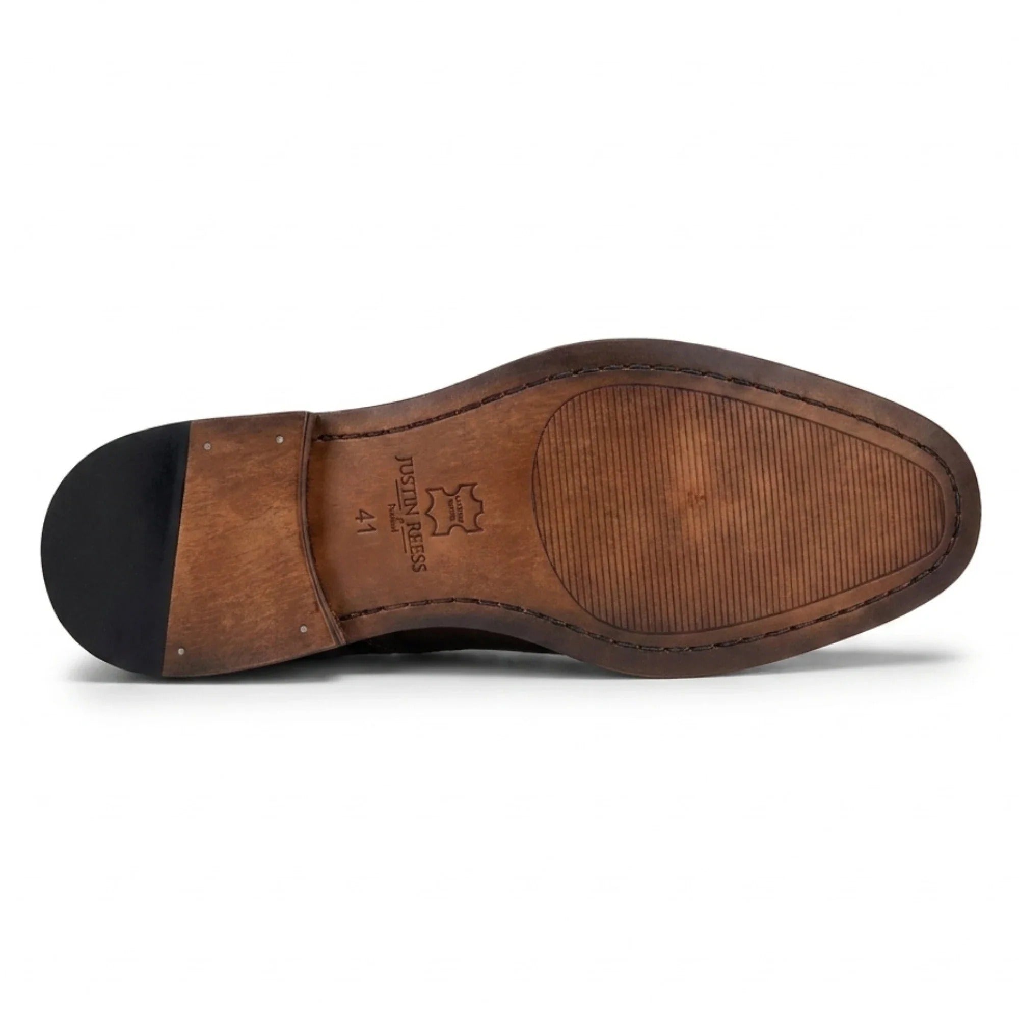 Everett - Schwarze Herren-Derbyschuhe aus poliertem Leder mit Kappe