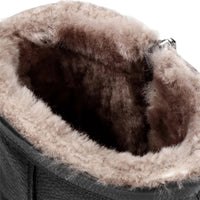 Fedro Igloo C3 – Schwarze, wasserdichte Herren-Ankle-Boots aus Leder