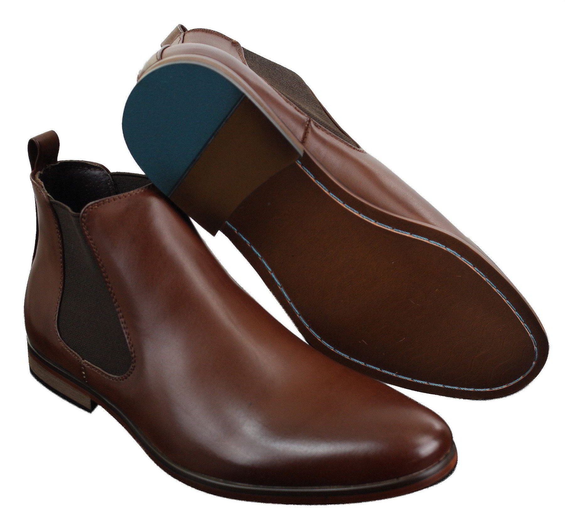 Mens Laced Black Shoes Smart Casual Suede Shiny Patent Leather Trim