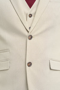 Hampton – Beigefarbener Herrenblazer