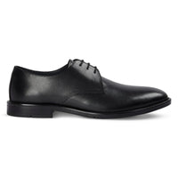 Henley – Schwarze, klassische Derby-Schuhe für Herren mit schlichter Zehenkappe