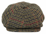 Men Classic Check Newsboy Cap