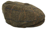 Mens Vintage Tweed Peaky Blinders Hat