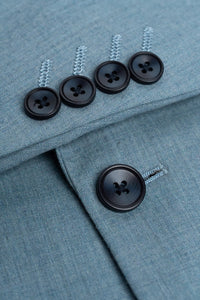 James – Hellblauer Herrenblazer mit Struktur