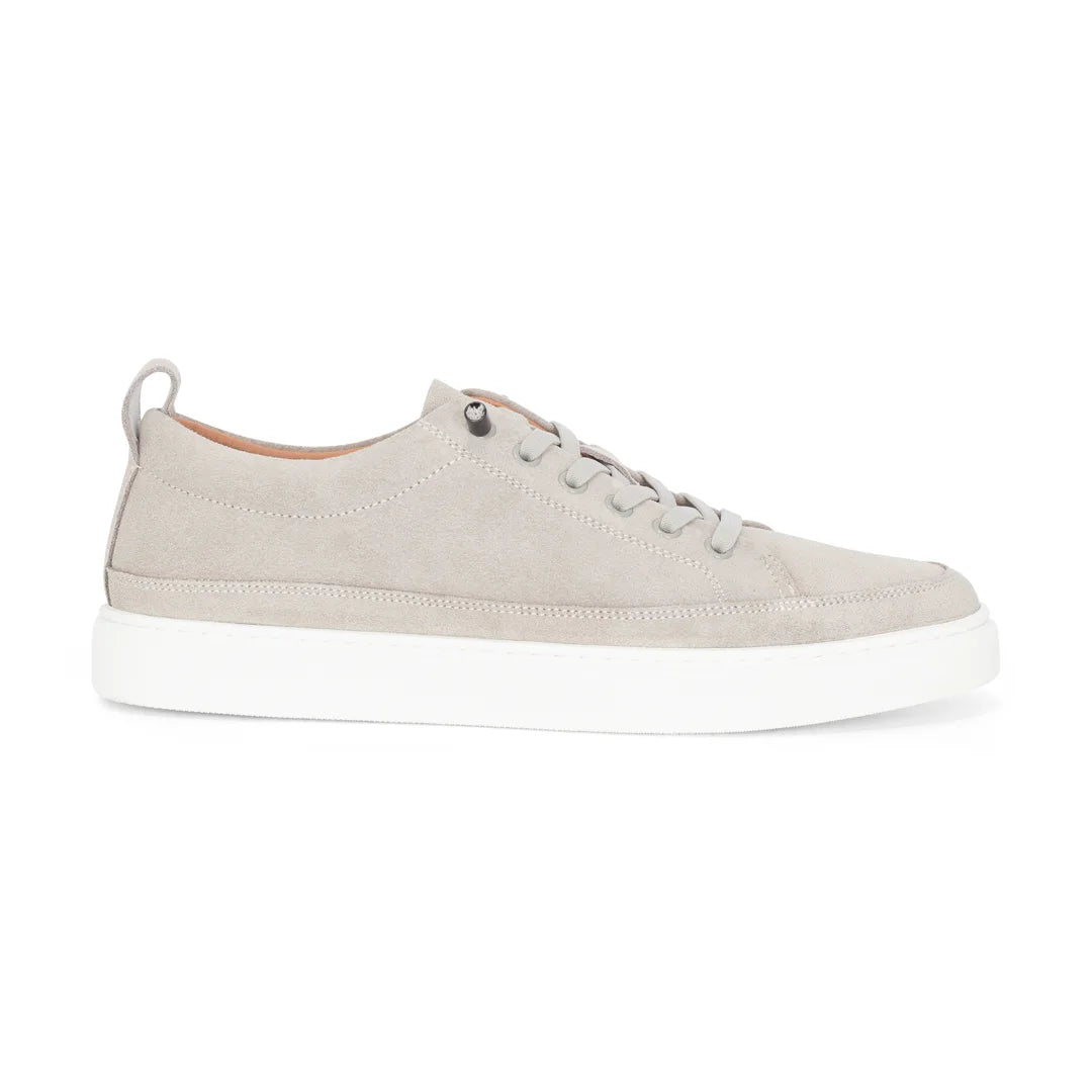 Josh - Graue Herren-Sneaker aus Wildleder