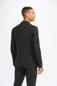 Malibu – Schwarzer Herrenblazer in taillierter Passform