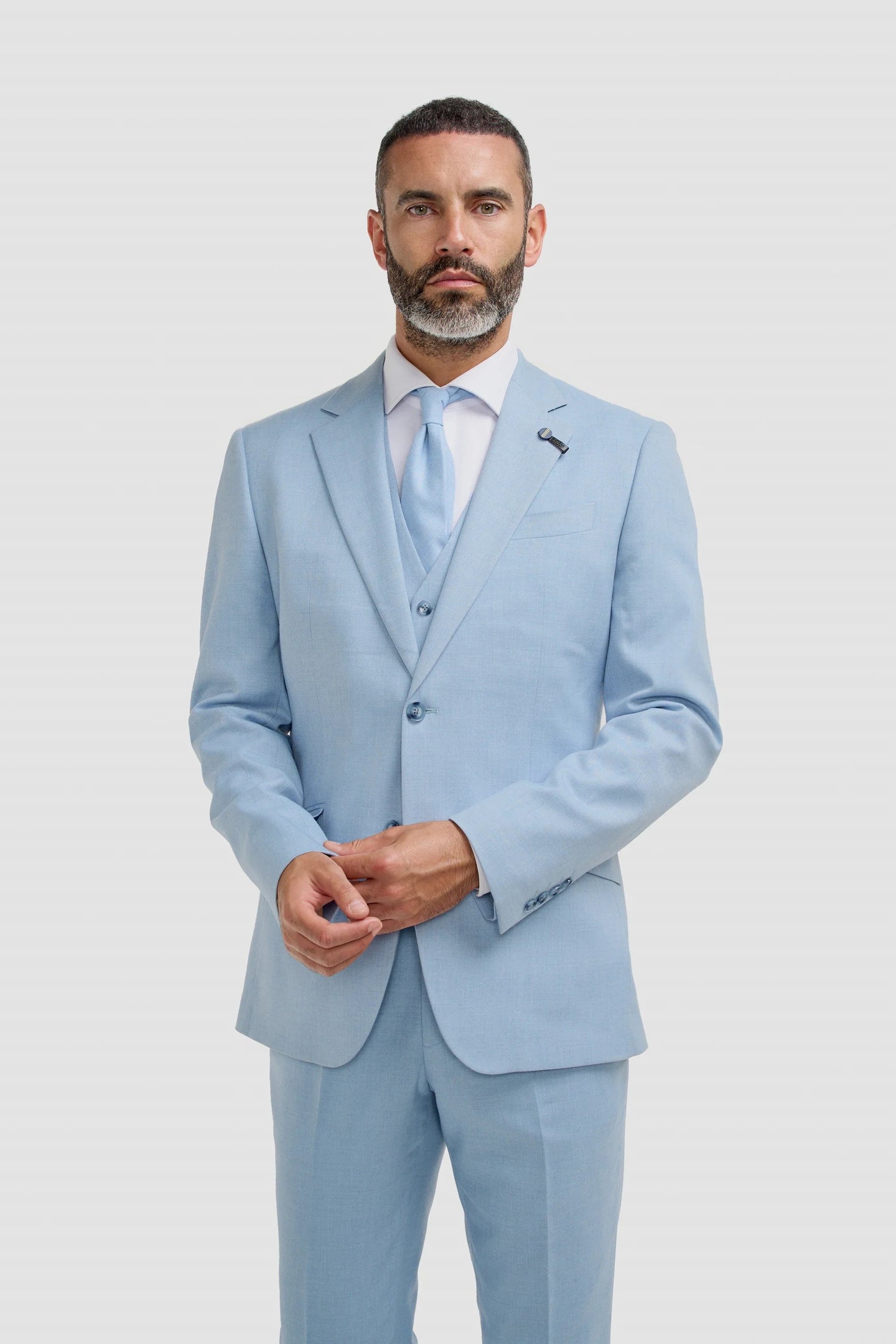 Malibu – Herrenblazer in Himmelblau
