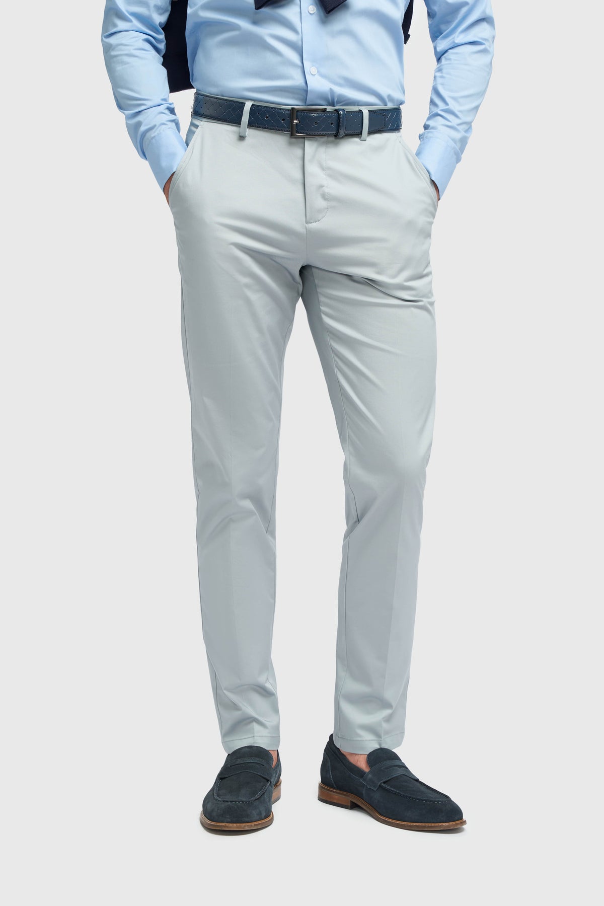Mario - Hellblaue Sommerhose für Herren