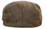 Marc Darcy Nelson Mens Tweed Vintage Retro Grandad Flat Caps Hats Peaky Blinders Check Classic