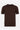 Braunes Herren-Strickshirt, normale Passform, Rundhalsausschnitt, Kurzarm