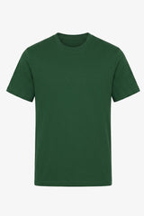 Klassisches grünes Baumwoll-T-Shirt für Herren