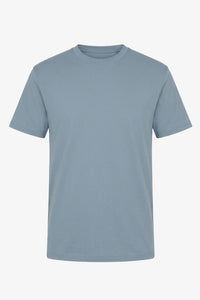 Klassisches hellblaues Baumwoll-T-Shirt für Herren