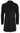 Men's Classic Wool Long Overcoat-Black