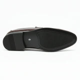 Herren-Penny-Loafer aus Kunstleder zum Hineinschlüpfen