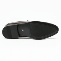 Herren-Penny-Loafer aus Kunstleder zum Hineinschlüpfen