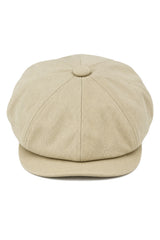 Herren 8 Panel Razor Sommer Beige Baker Boy Hut Baumwolle Blinders Newsboy Flat Cap Shelby