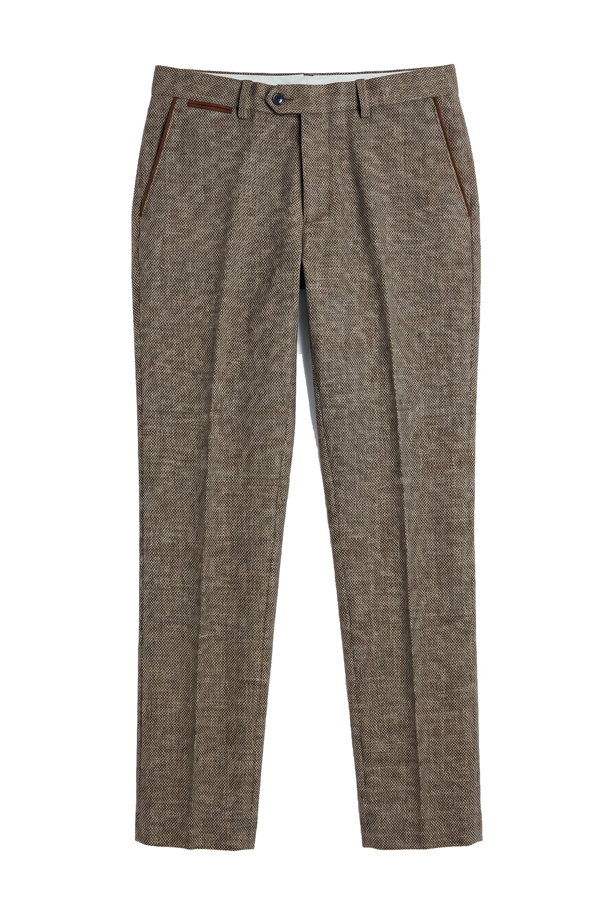 Ralph - Herren Tweed Braune Hose