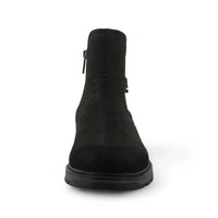 Dunkelgraue, wasserabweisende Chelsea-Stiefeletten für Herren