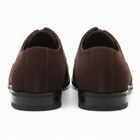 Herren-Oxford-Schnürschuhe aus Wildlederimitat