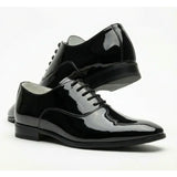 Herren-Oxfordschuhe aus Lackleder