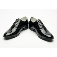 Herren-Oxfordschuhe aus Lackleder