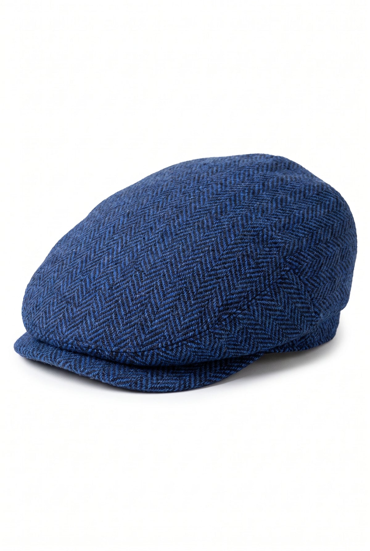 Klassische Herren-Schiebermütze in Marineblau