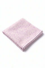 Einstecktuch für Herren aus rosa Tweed-Wollmischung