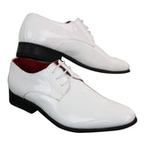 Mens Shiny Patent Formal Shoes