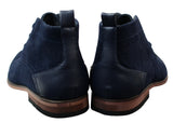 Mens Suede Desert Ankle Red Grey Brown Blue Boots Shoes Smart Casual Leather Laced