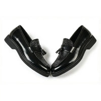 Herren-Loafer mit Quasten und Profilsohle