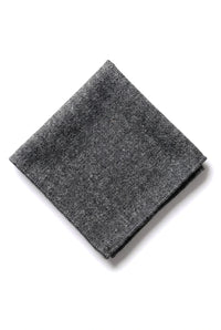 Herren-Set aus Krawatte und Taschentuch, Grauer Tweed, STZ23, Einheitsgröße