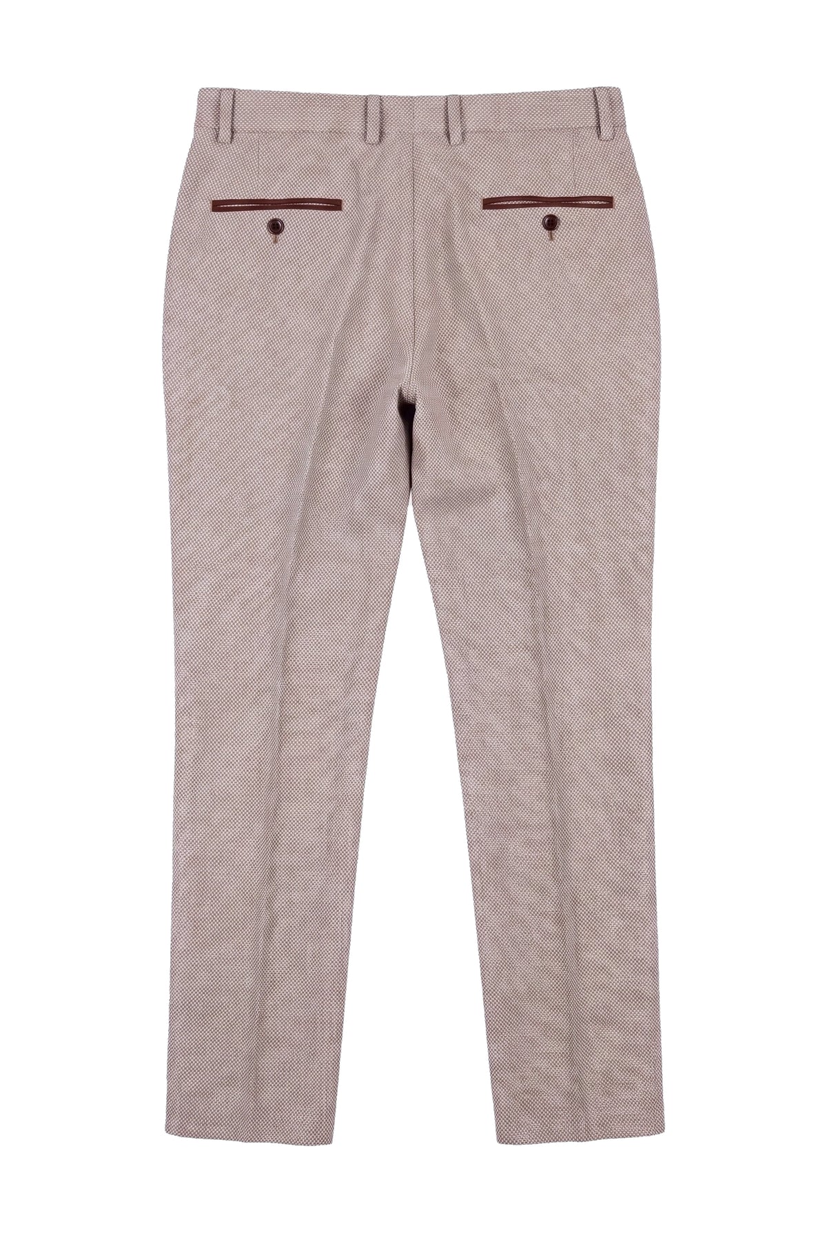 Ralph - Cremefarbene Tweedhose für Herren