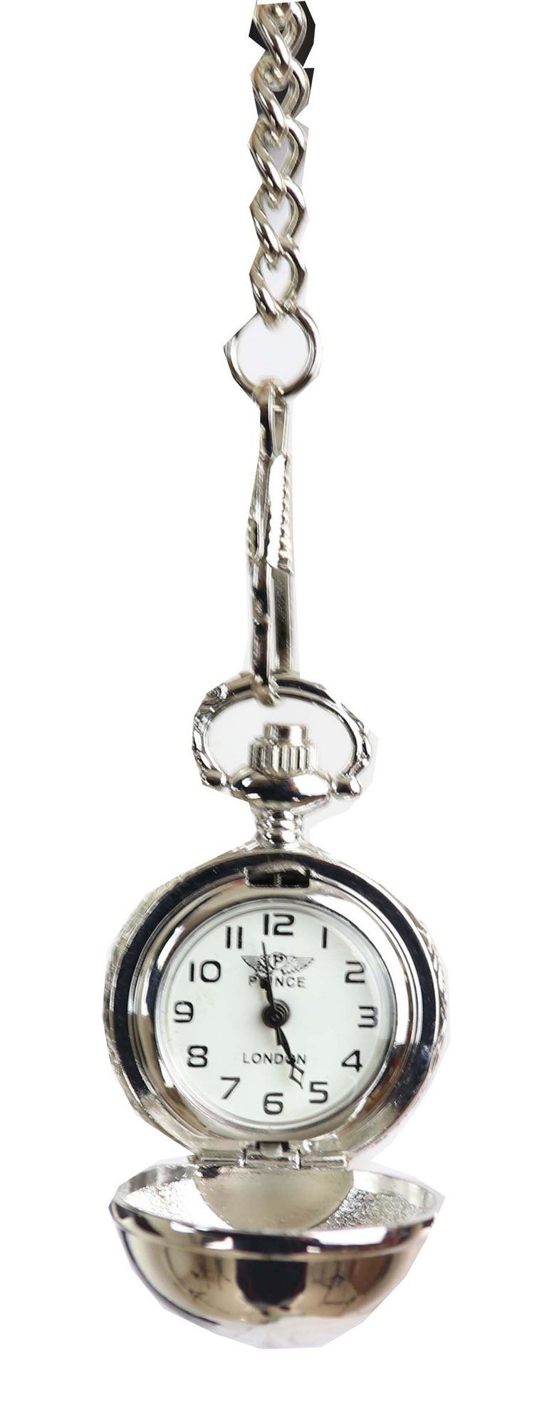 Mens Vintage Navy-Blue Waistcoat with Pocket Watch