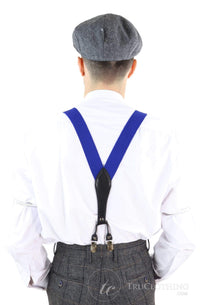 Mens Vintage Trouser Braces/Suspenders - Many Colours