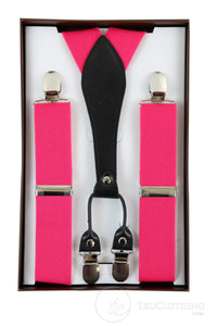 Mens Vintage Trouser Braces/Suspenders - Many Colours