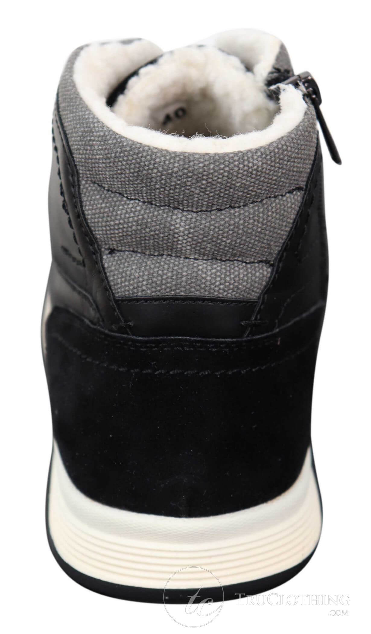 Mens Winter PU Leather Boots