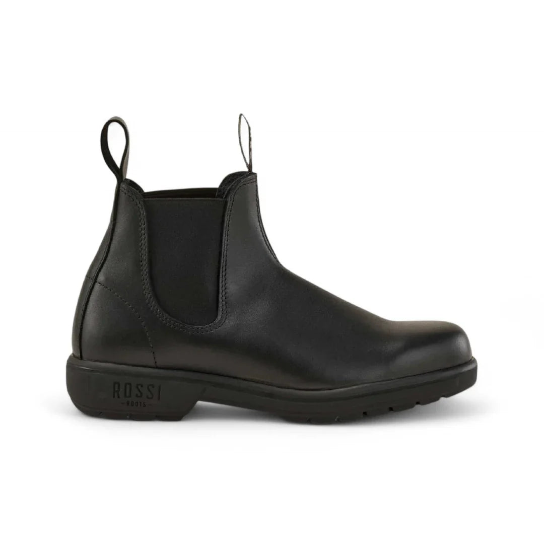 Endura 301 – Schwarze Chelsea-Boots aus Leder