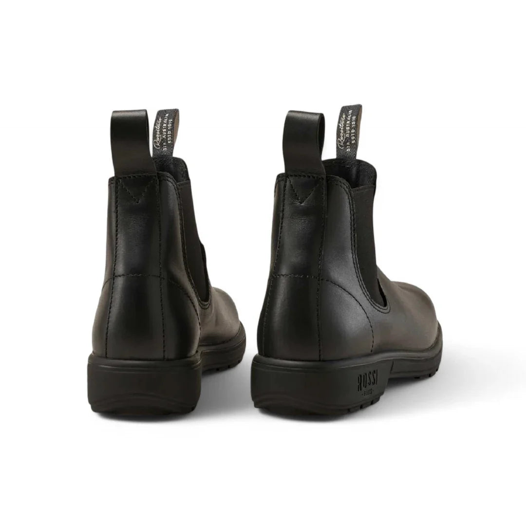 Endura 301 – Schwarze Chelsea-Boots aus Leder