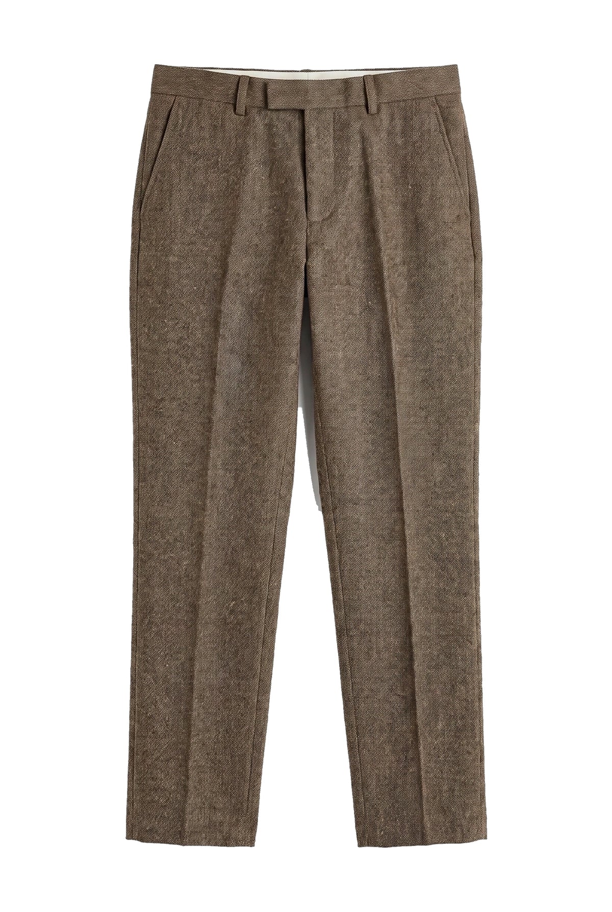 Oscar - Braune Herren-Tweedhose aus Wollmischung