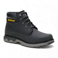 Pursue – Schwarze Herren-Arbeitsstiefel aus Leder, knöchelhoch.