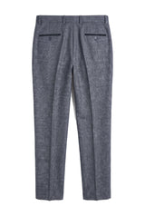 Ralph - Marineblaue Tweedhose für Herren