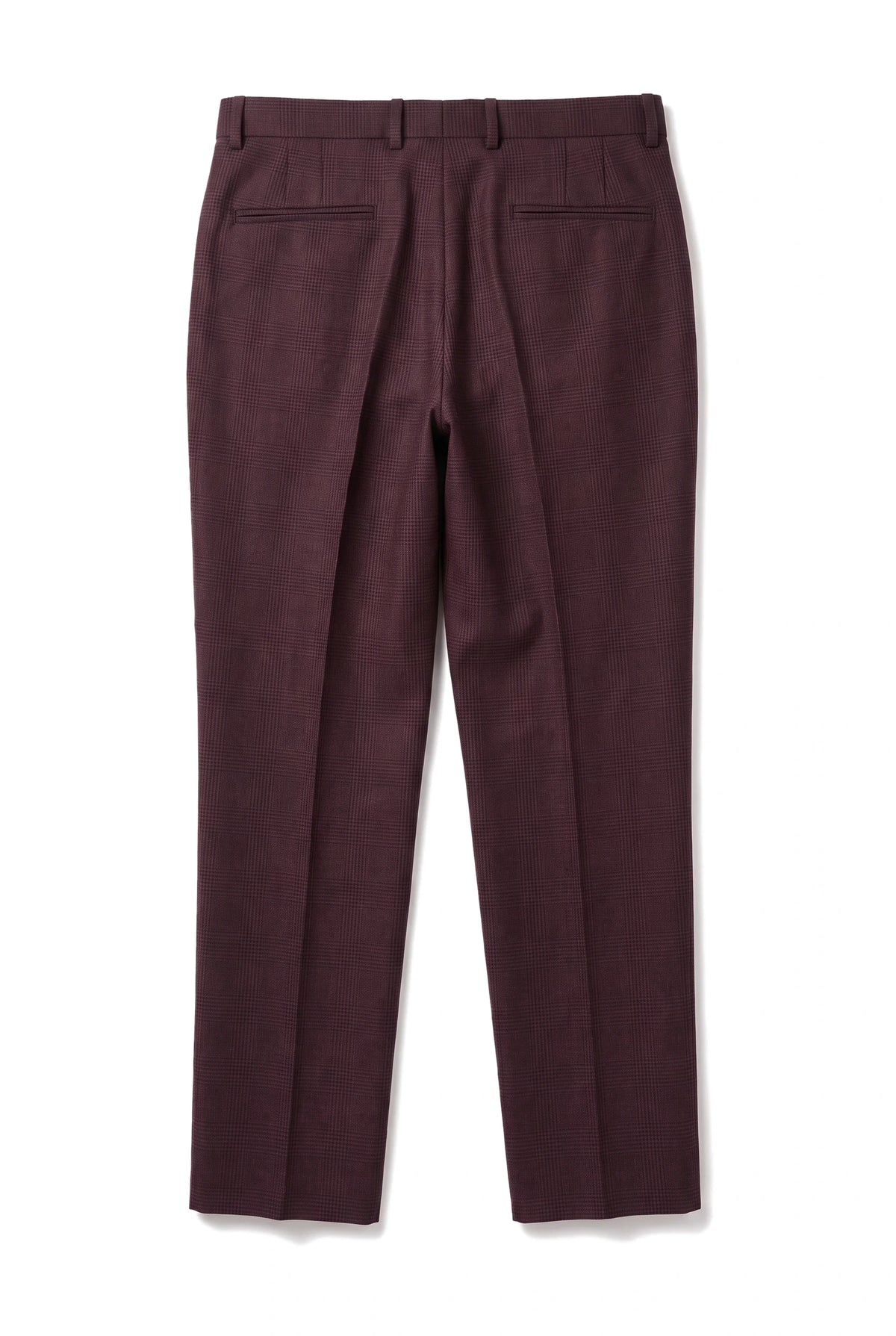 Regent - Herrenhose mit Weinrot-Karo