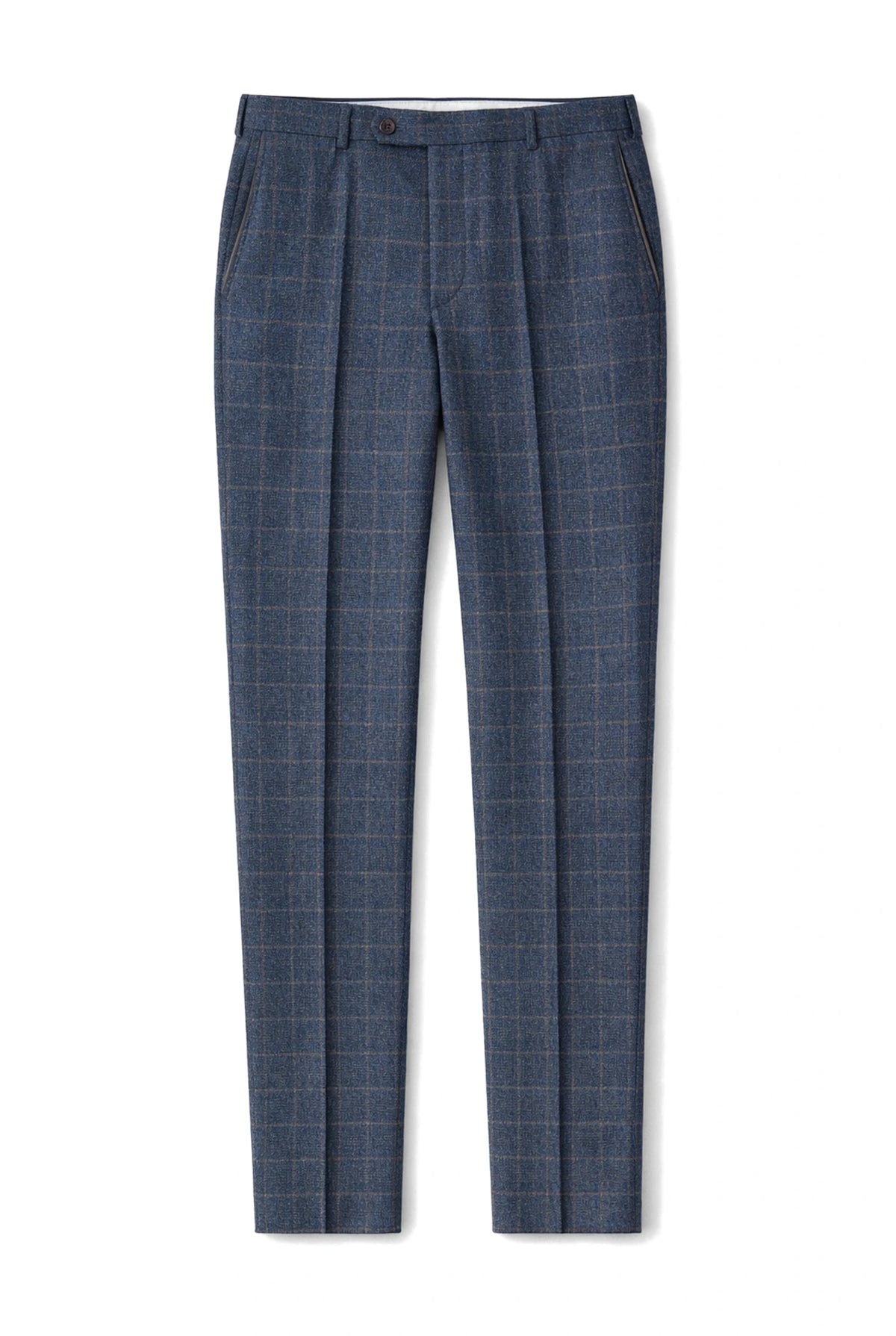Scott - Blaue Tweed-Hose mit Karomuster für Herren1 Bewertung
