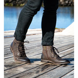 Sebastian - Men's Brown Lace Up Leather Desert Boots