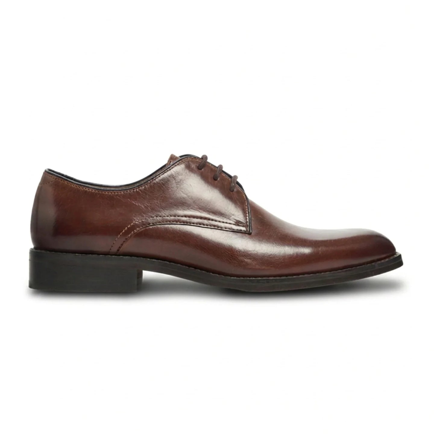 Taylor - Klassische Herren-Derby-Schnürschuhe aus braunem Leder