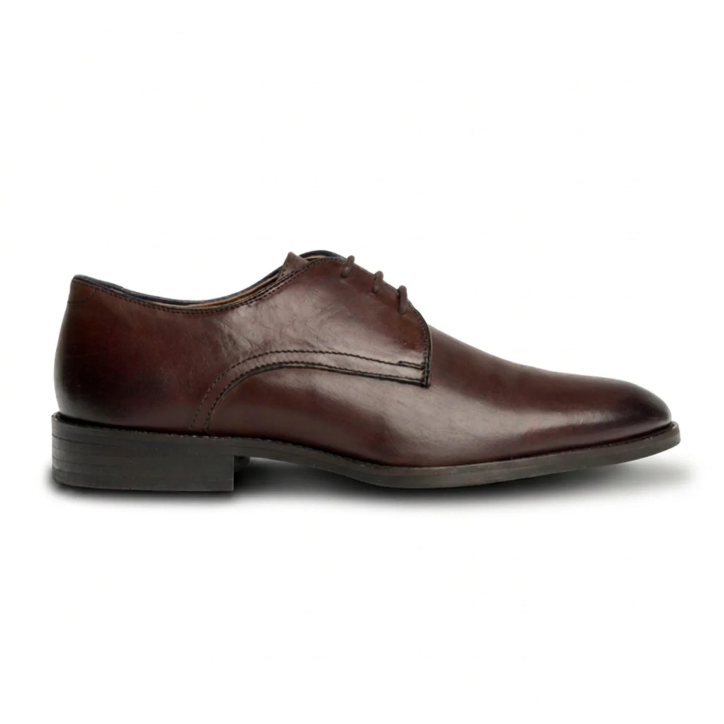 Taylor – Klassische Derby-Schuhe für Herren aus schokoladenbraunem Leder