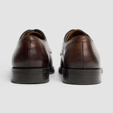 Taylor – Klassische Derby-Schuhe für Herren aus schokoladenbraunem Leder