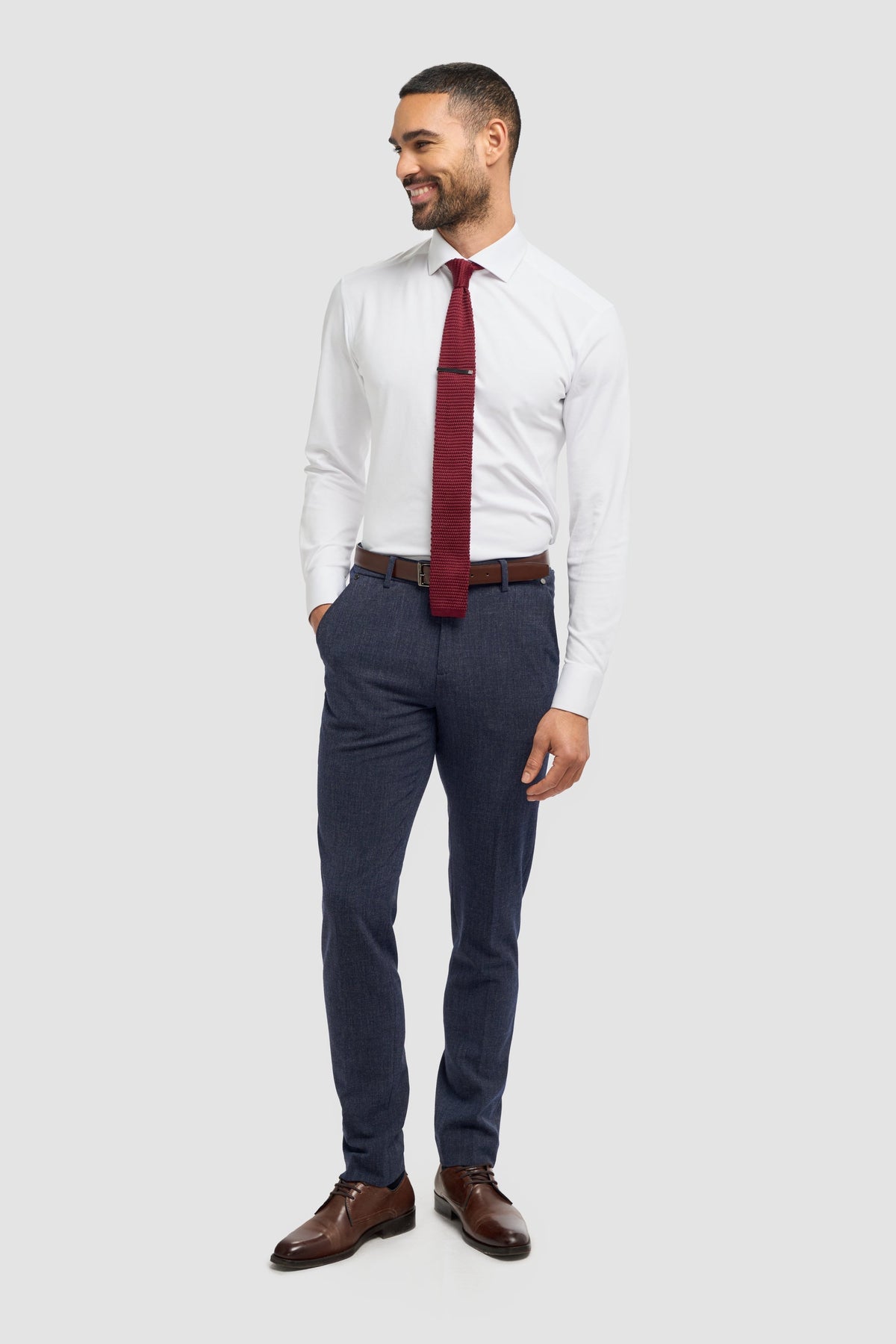 Tokyo – Marineblaue Hose für Herren
