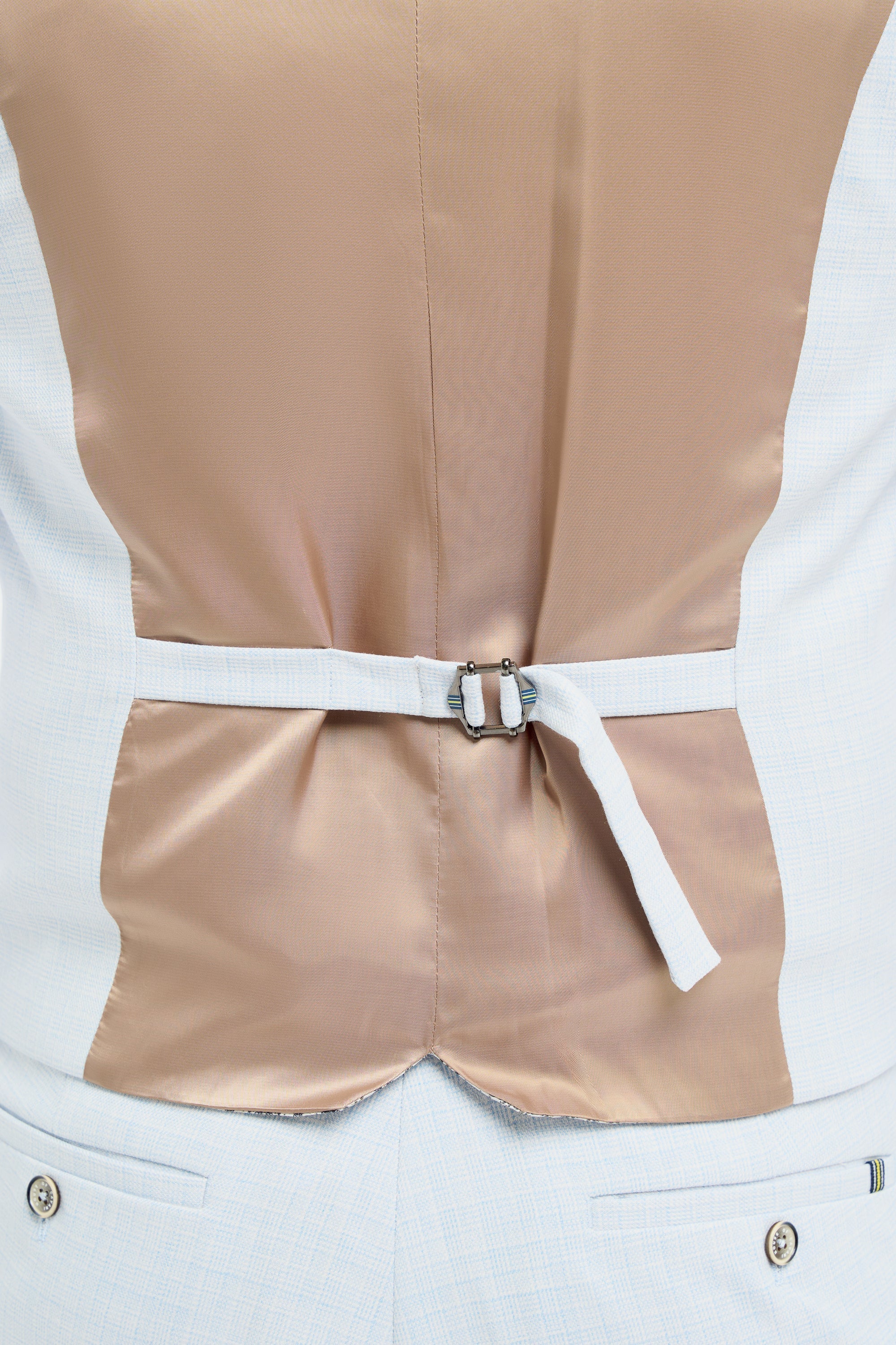 Tropez - Herrenweste in Himmelblau